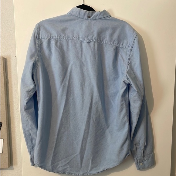 Men's Blue Button-Down Shirt Hurley - Picture 2 of 7